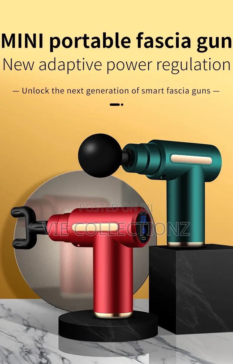 Portable Massage Gun – Deep Tissue Body Massager