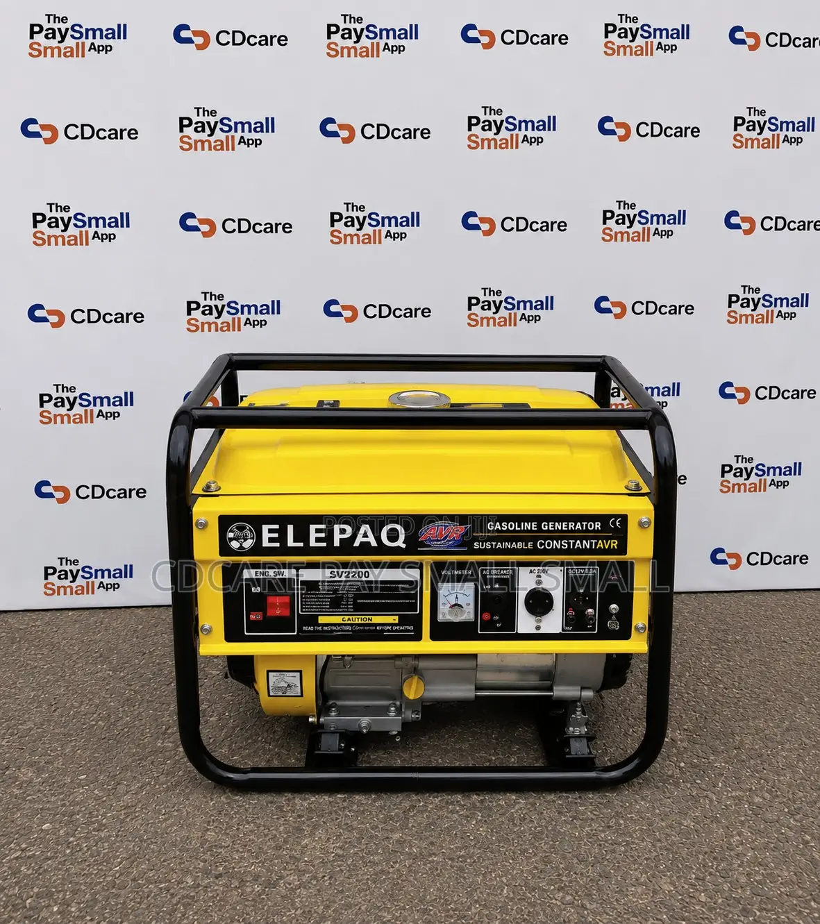 Pay Small Small Elepaq Constant Generator on Cdcare.App