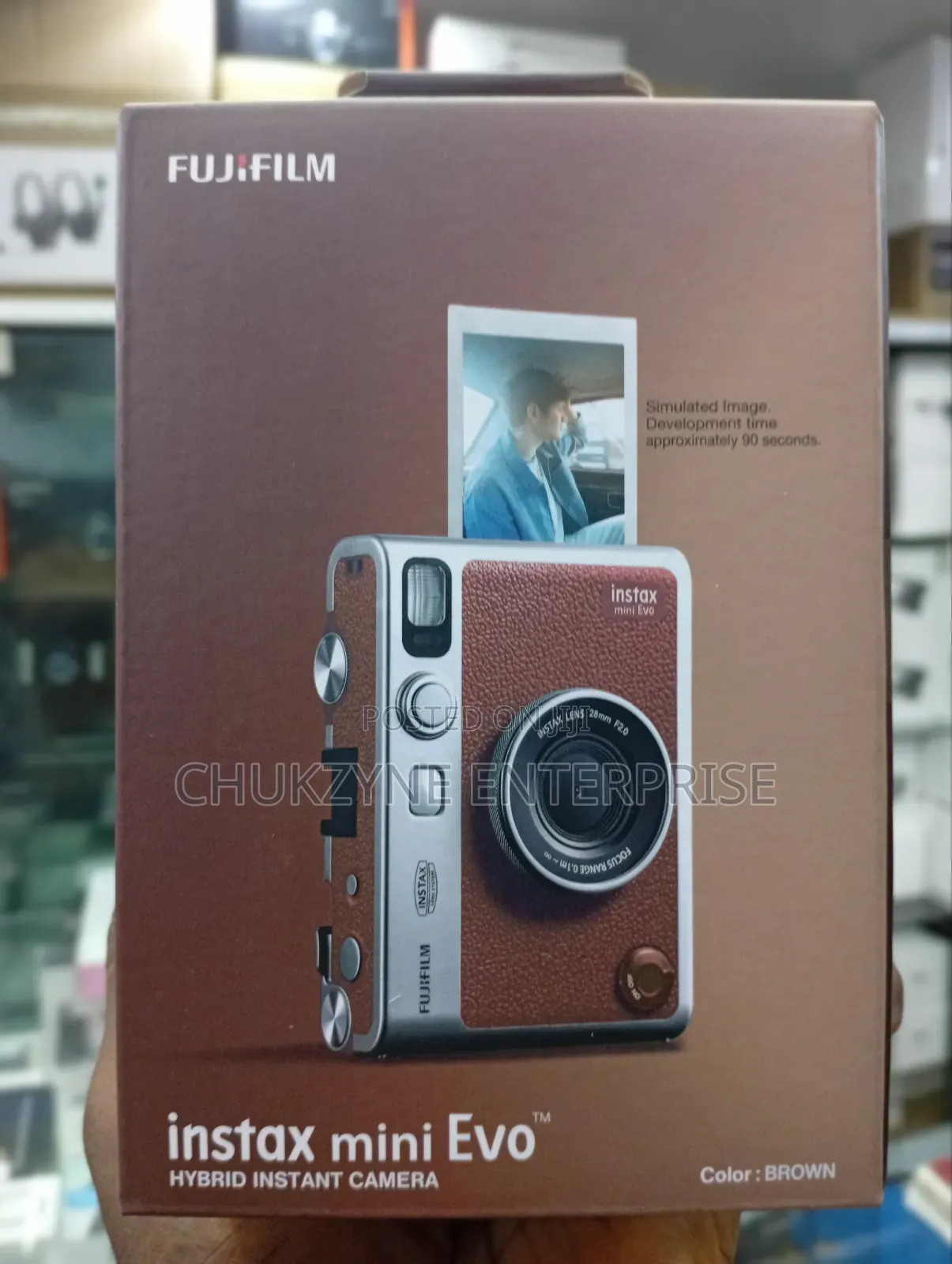 Instax Mini Evo Brown