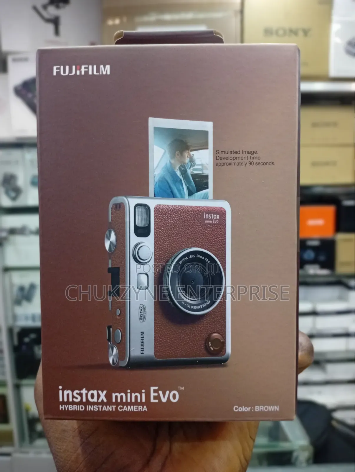 Instax Mini Evo Brown