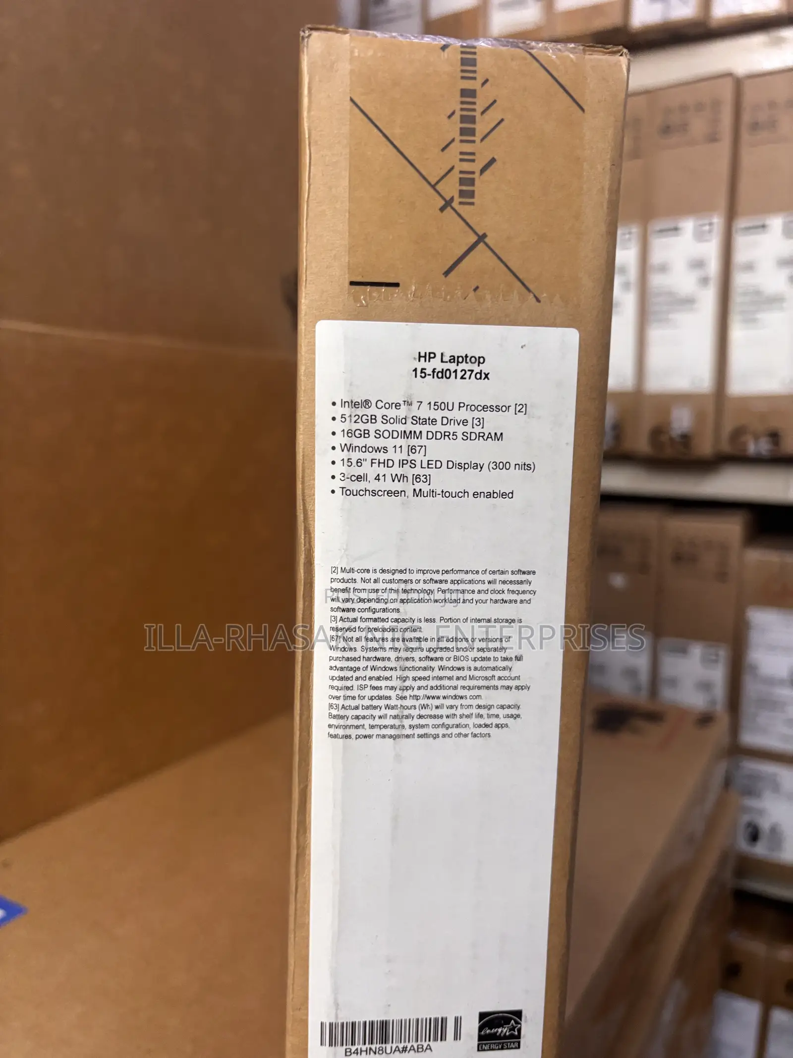 New Laptop HP 15 16GB Intel Core 7 SSD 512GB