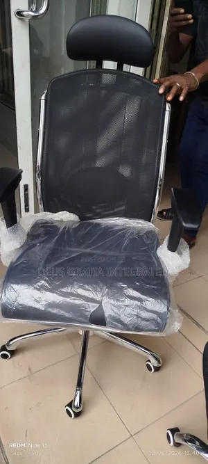 Ergonomic Office Chair With Lumbar Support and Castor