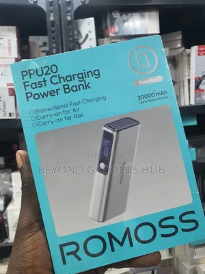 Romoss Ppu20 20,000mah Fast Charging Power Bank