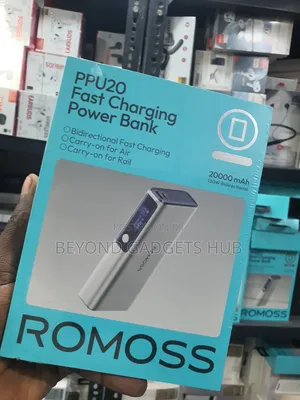 Romoss Ppu20 20,000mah Fast Charging Power Bank