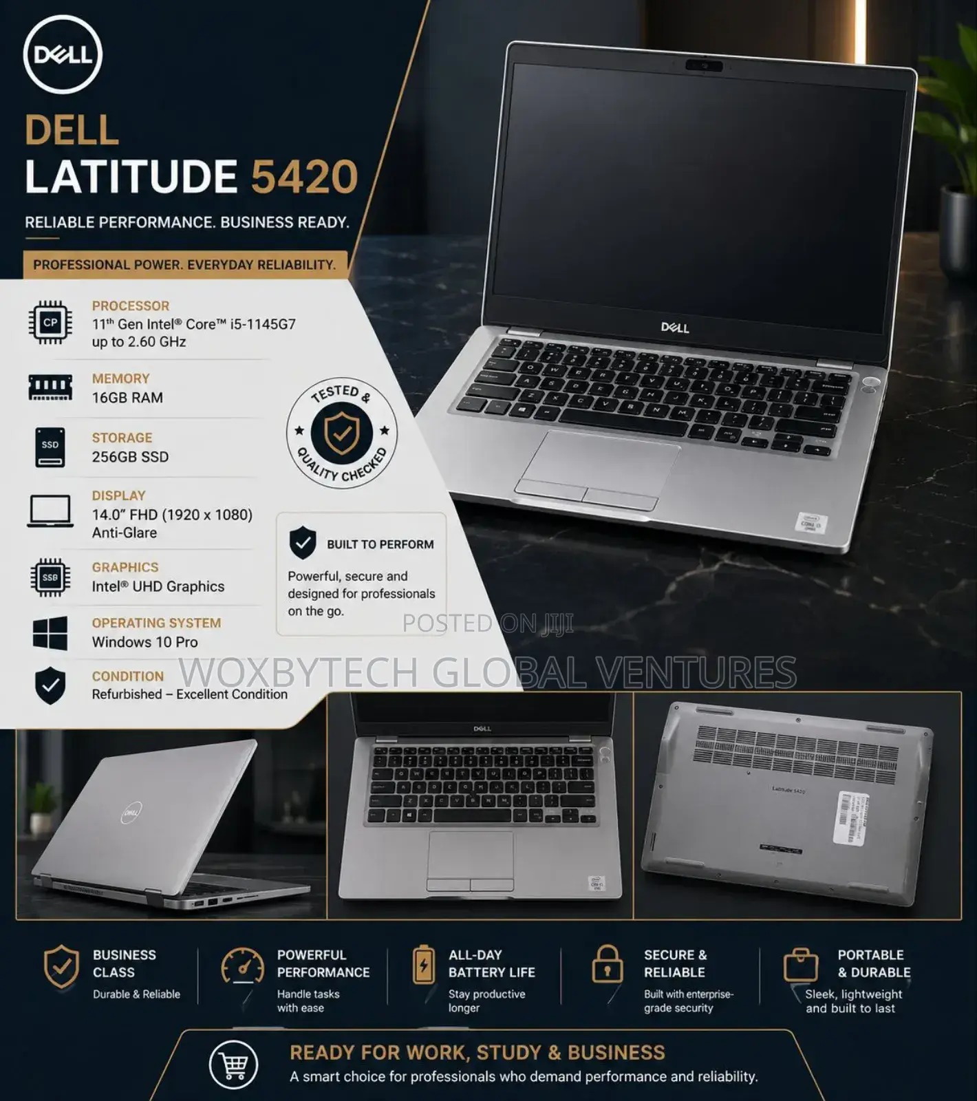 Laptop Dell Latitude 5420 16GB Intel Core i5 SSD 256GB