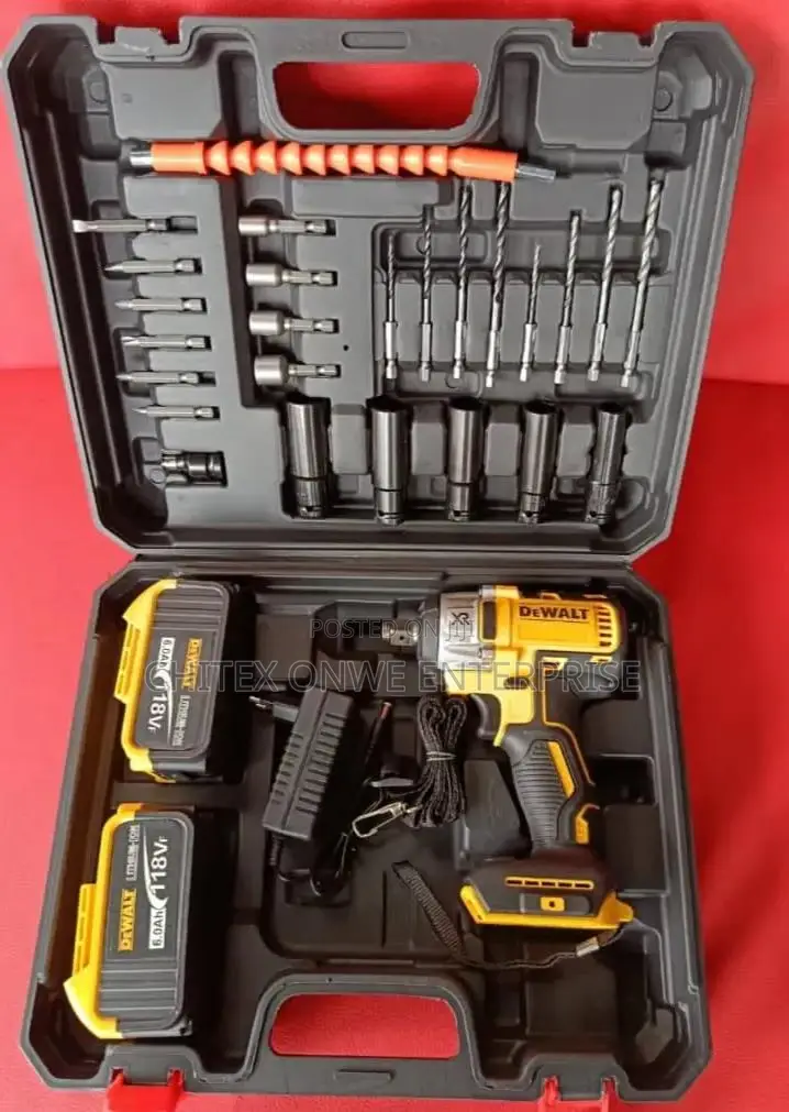 Dewalt Cordless Impact Wrench Kit