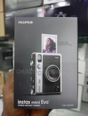 Fuji Film Instax Mini Evo Black Colour