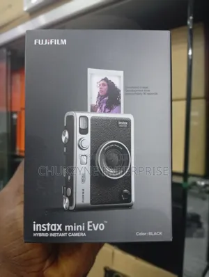 Fuji Film Instax Mini Evo Black Colour