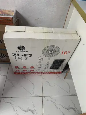 Solar Rechargeable Fan