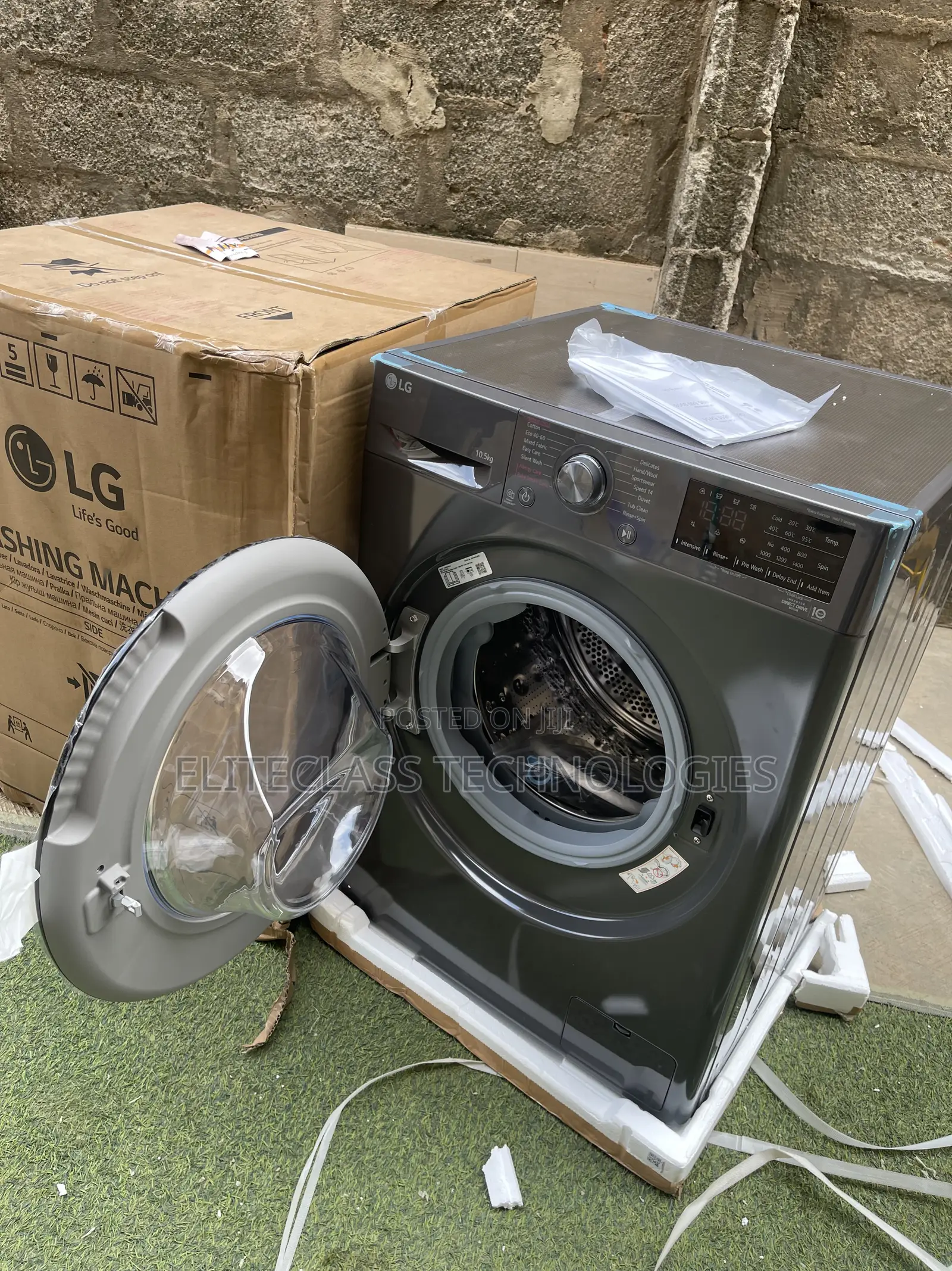Lg 10.5kg High Capacity Front Loader Wm