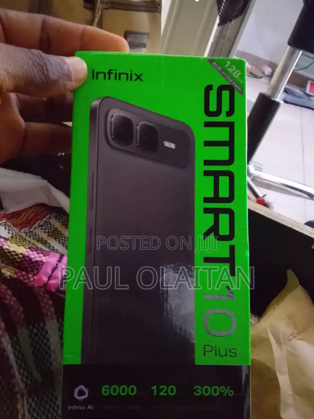 Infinix Smart 10 Plus 128 GB Silver