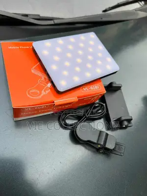 Vl-60bi Rechargeable Mobile Phone Led Fill Light – Portable Vlog Light