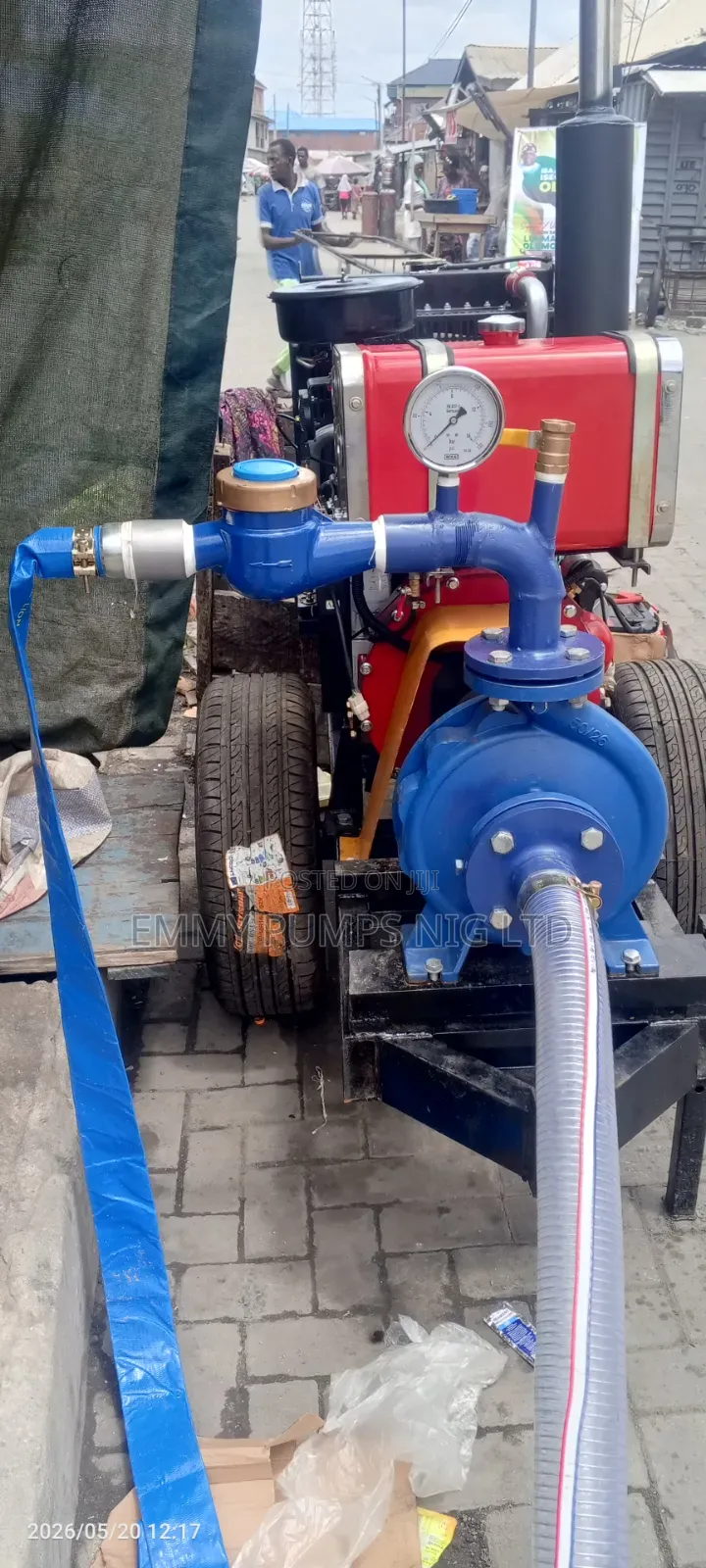 Pump Head With Deasal Engine Coupled