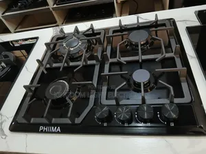 Phima Luxury Inbuilt 4 Burners Gas Cooker  Copper