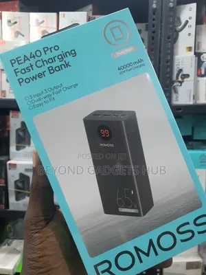 Romoss Pea40 Pro 40,000mah Fast Charging Power Bank