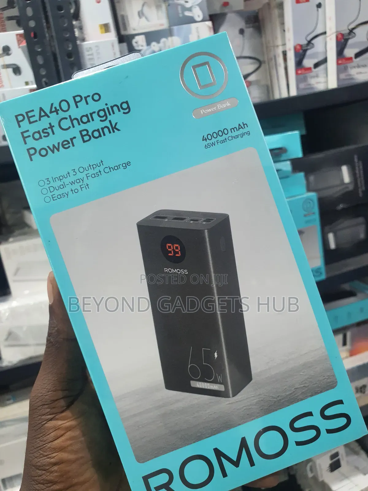 Romoss Pea40 Pro 40,000mah Fast Charging Power Bank