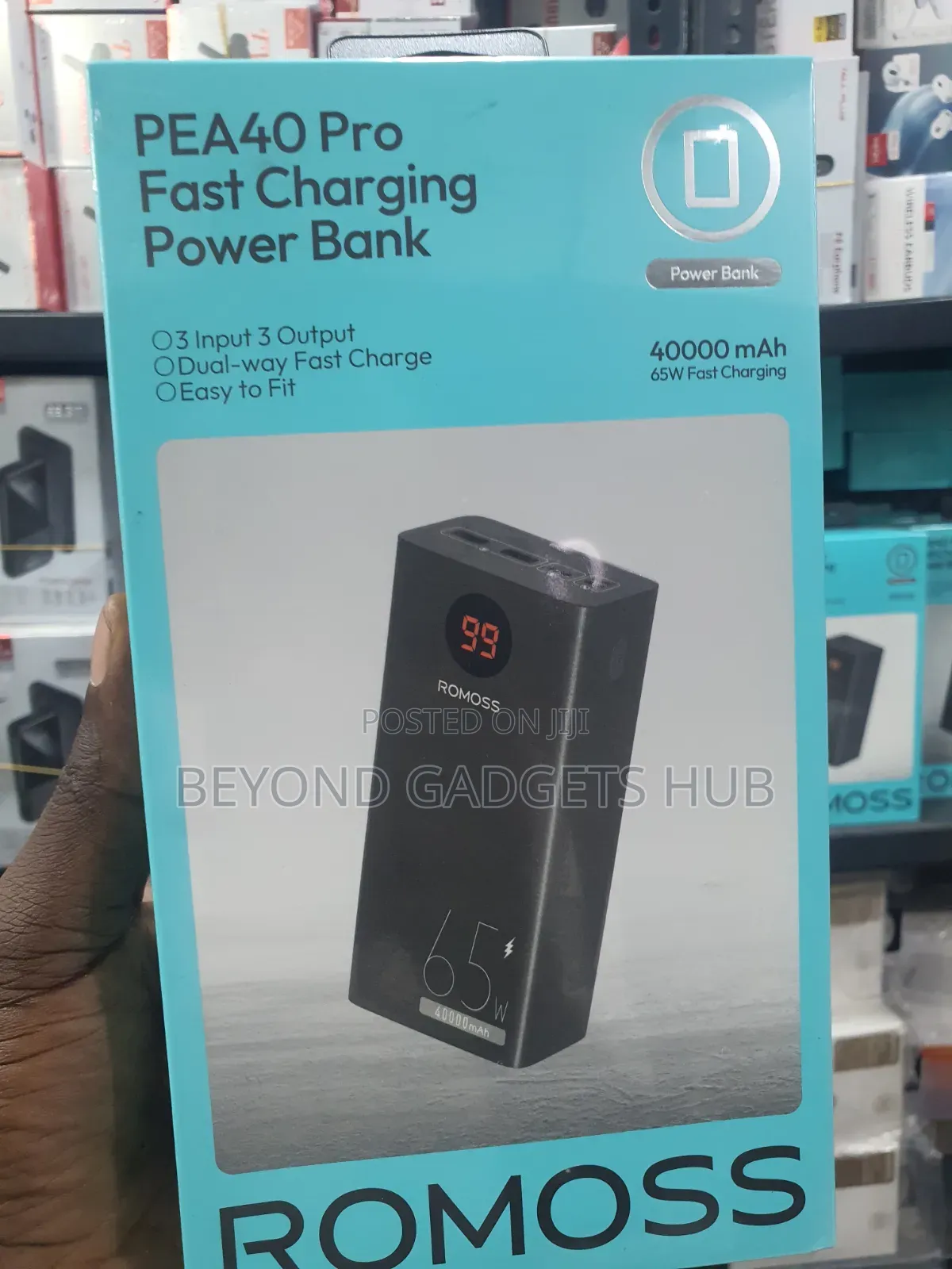 Romoss Pea40 Pro 40,000mah Fast Charging Power Bank