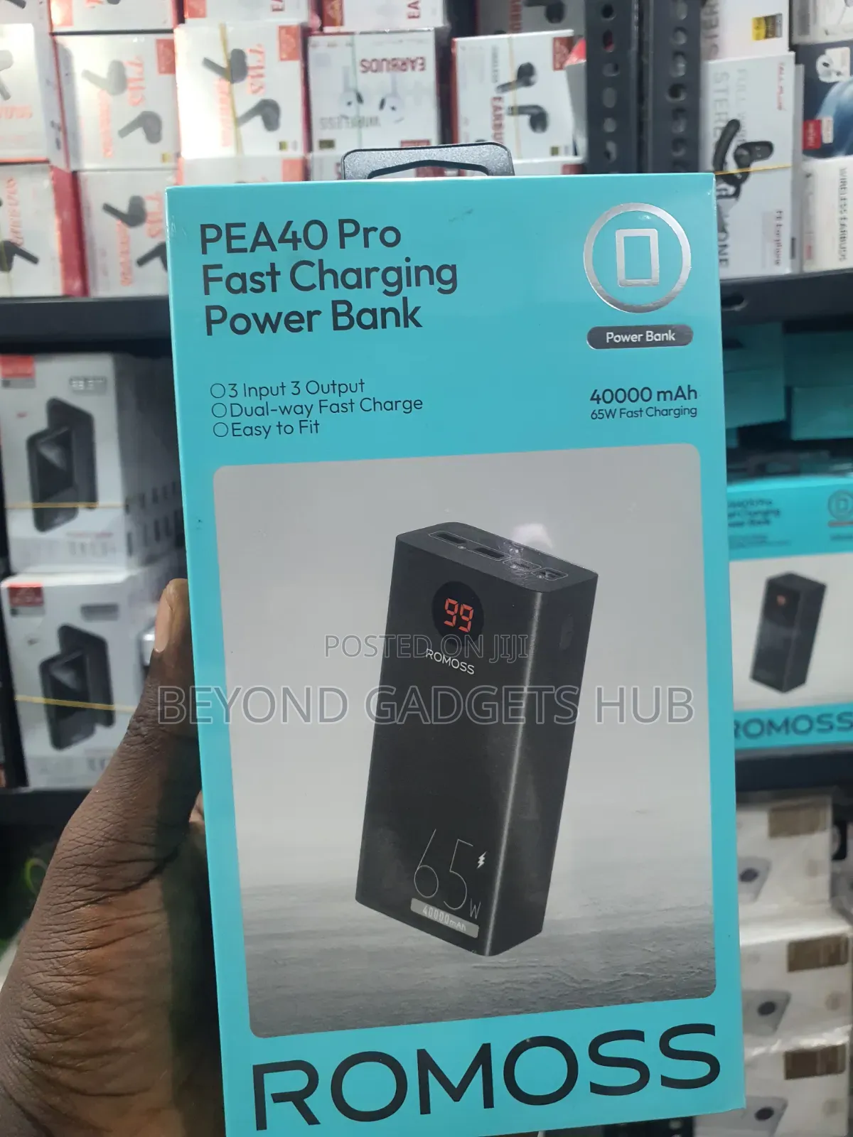 Romoss Pea40 Pro 40,000mah Fast Charging Power Bank