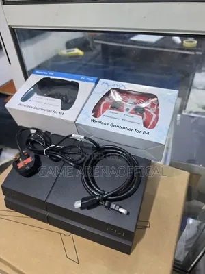 Ps4 Fat + Dual Pads + Installed Games – Plug Play