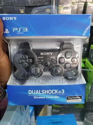 Sony Ps3 Wireless Game Pad + Free Usb Cord - Black and Blue