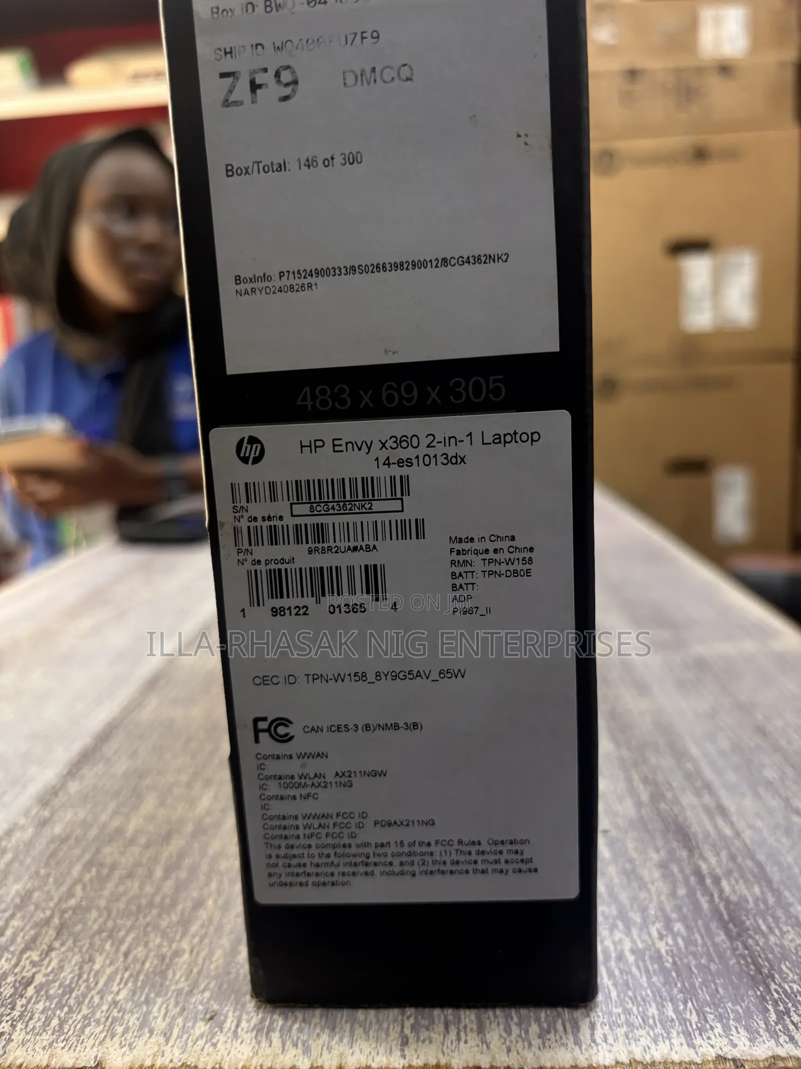 New Laptop HP Envy x360 8GB Intel Core 5 SSD 512GB