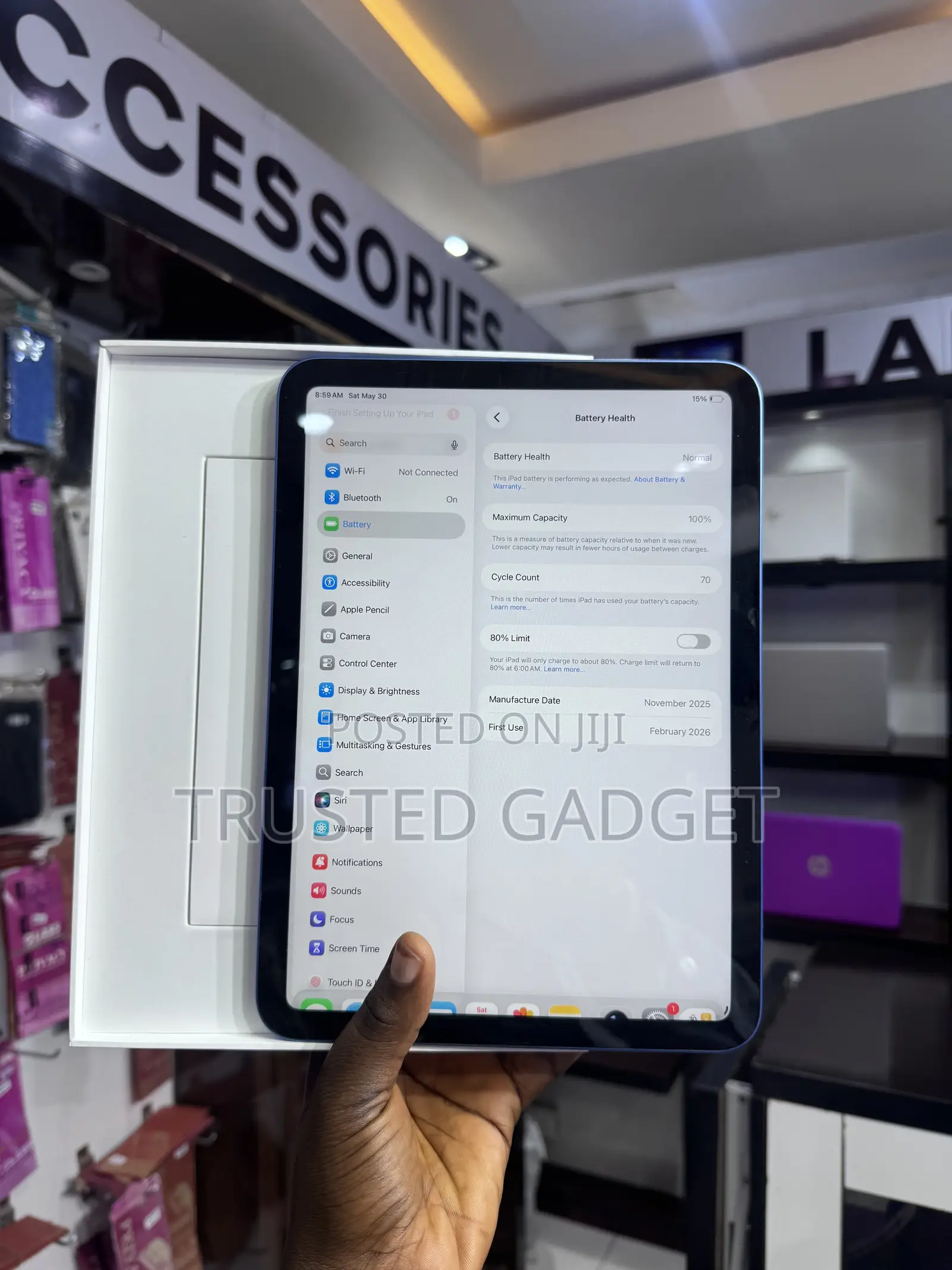 Apple iPad Pro 11 (2025) 128 GB Blue