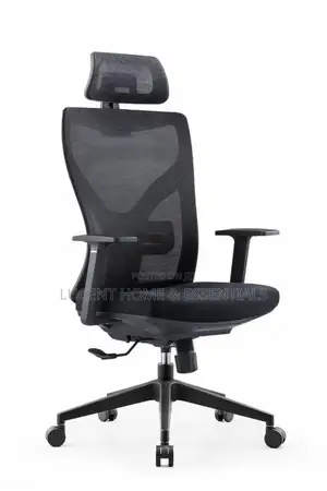 Deluxe Full Black Executive Mesh Chair – Brand New Desk Chair