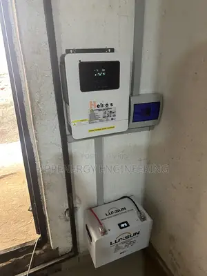 2.5kwh Luxsun Lithium Battery and 2kva Helios Hybrid Inverter