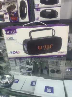 W.Vip 30w Deep Bass High Quality Portable Wireless Bluetooth Speaker