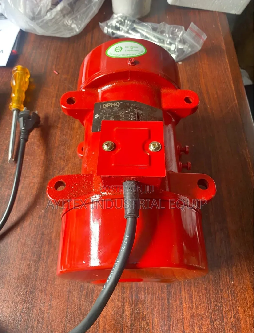 Quality Vibrator Motor 0.75kw Single Phase