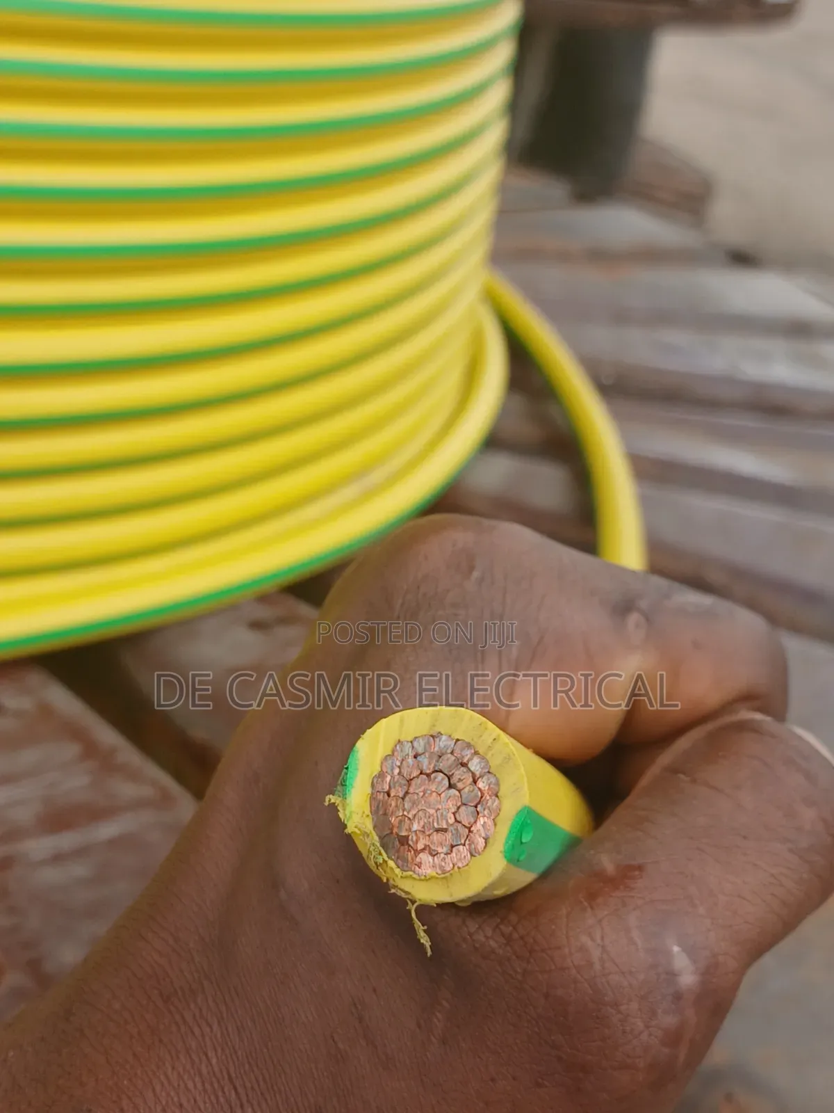 1x185mm2 PVC/PVC Green Yellow