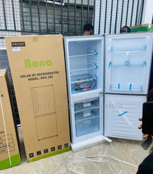 Original Bona Solar Dc Refrigerator Model Number BCD 202liters With 2y
