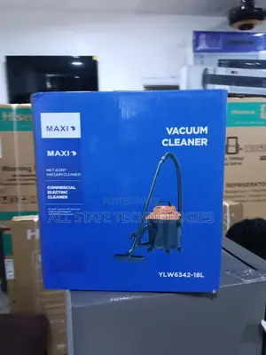 Maxi Heavy Duty 18l Wet Dry Vacuum Cleaner Ylw6342 New