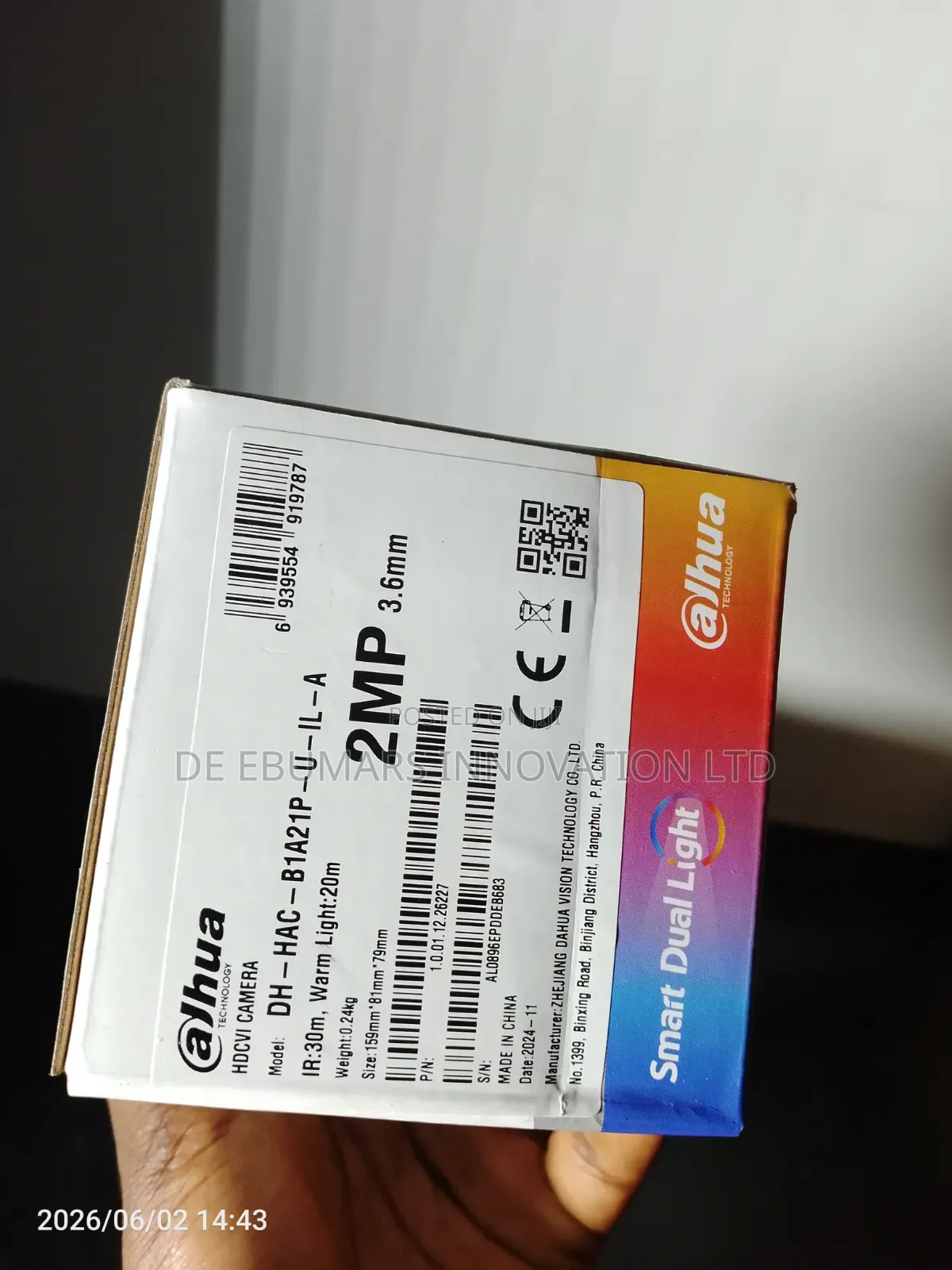 Dahua Smart Dual Light 2mp