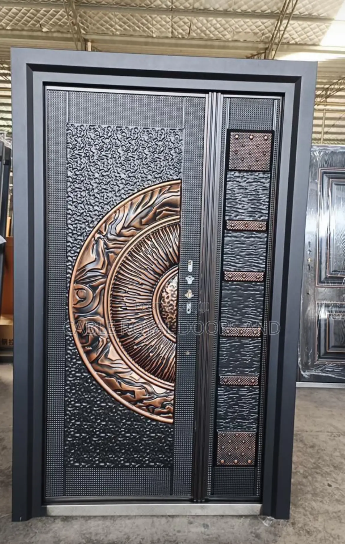 Copper Cast Security Door X209
