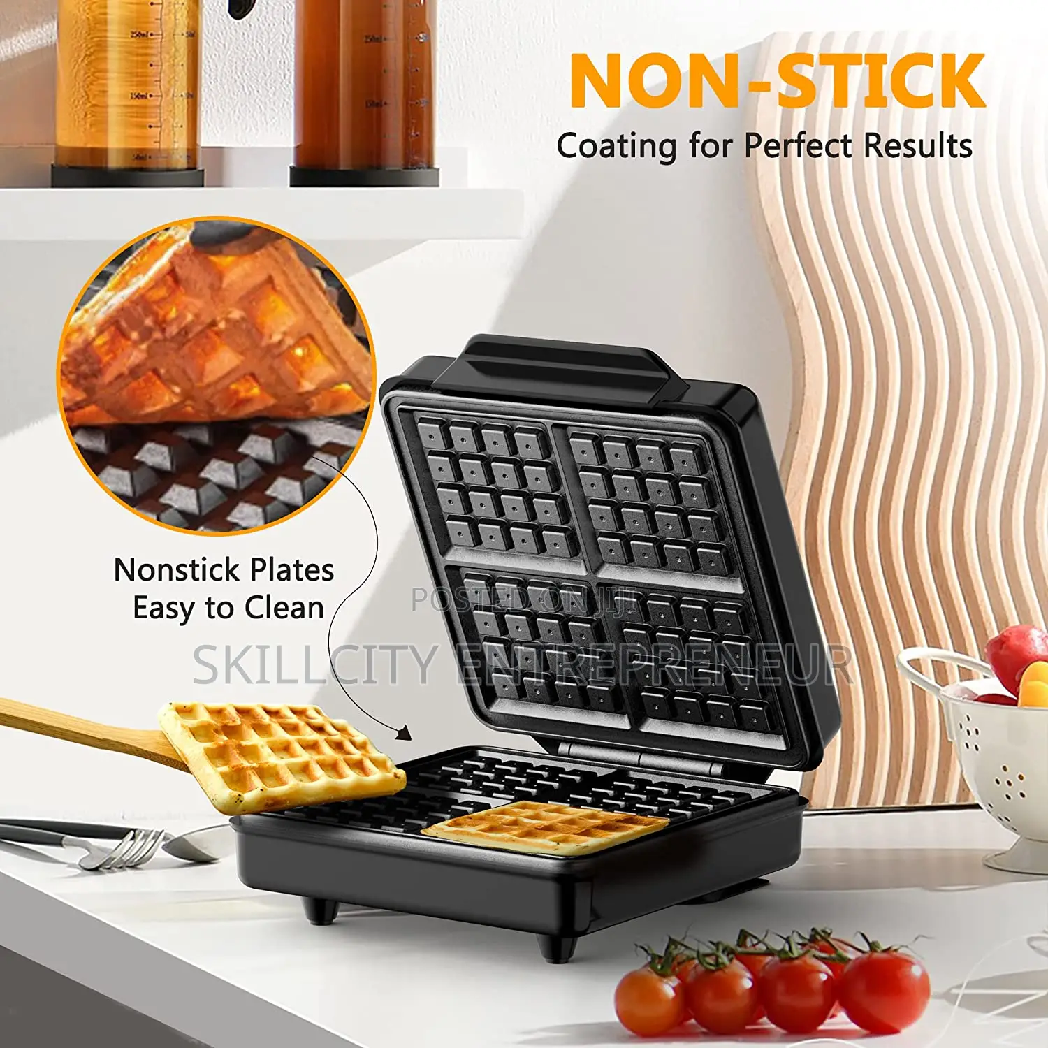 By6 (08025) Waffle Maker