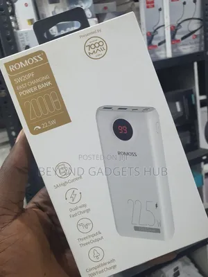 Romoss Sw20pf 20,000 Fast Charging Power Bank