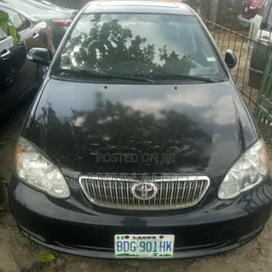 Toyota Corolla 2005 Black