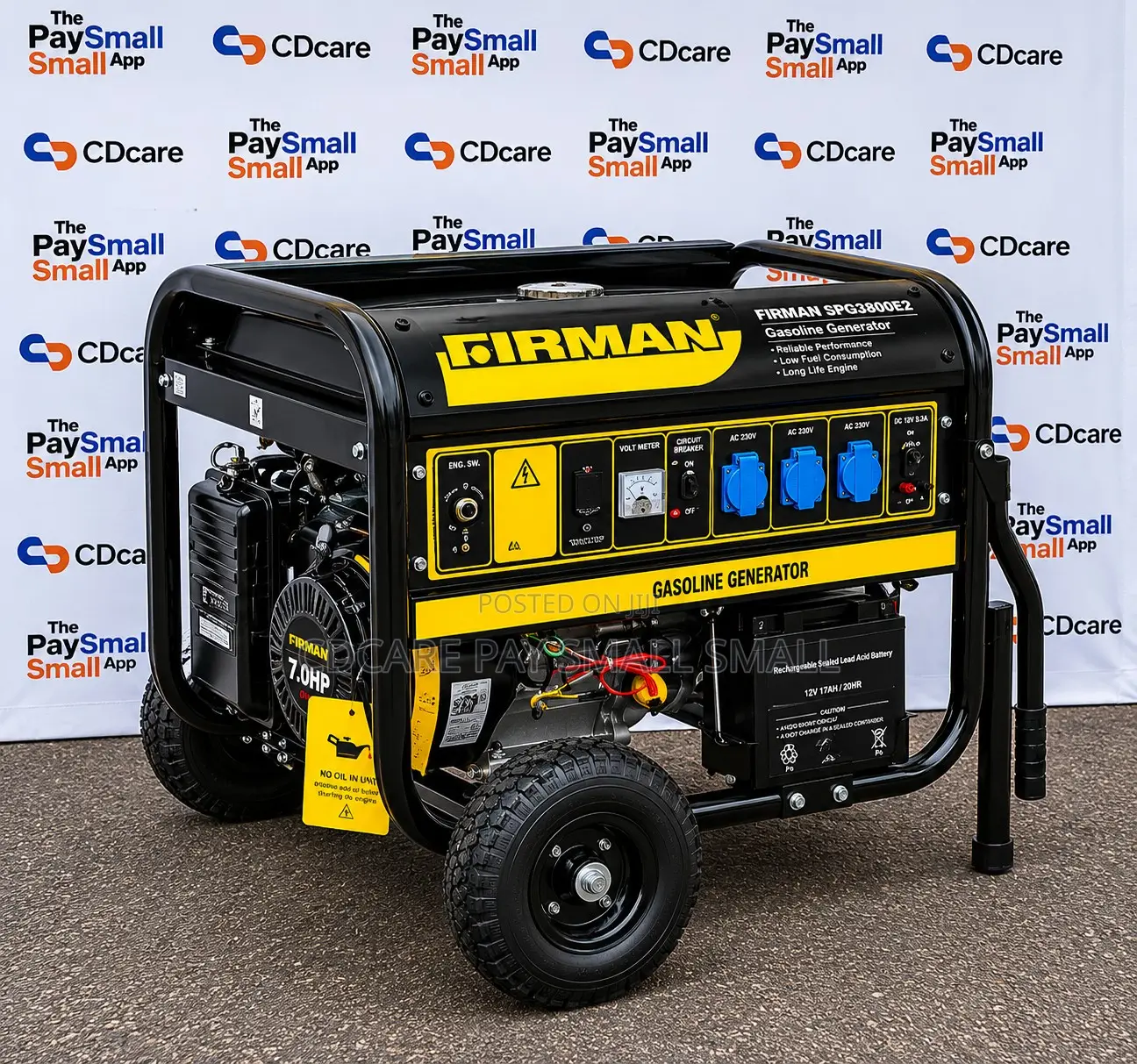 Pay Small Small Sumec Firman Generator on Cdcare.App