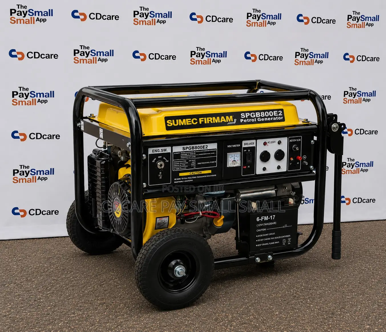 Pay Small Small Sumec Firman Generator on Cdcare.App