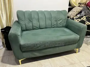 Clean Used 2 Seater Velvet Sofa