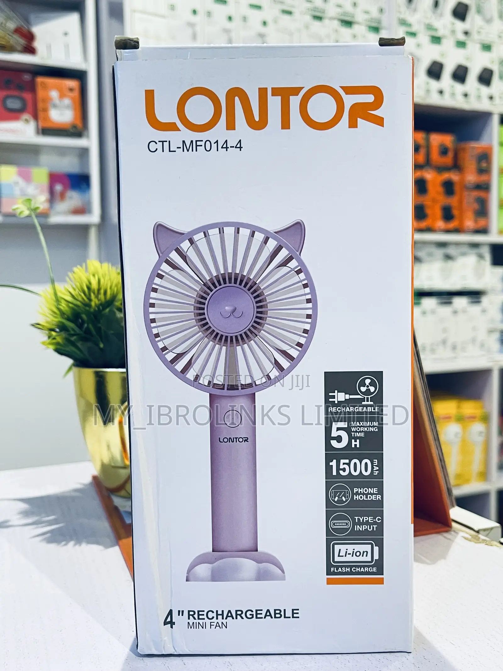 Rechargeable Fan
