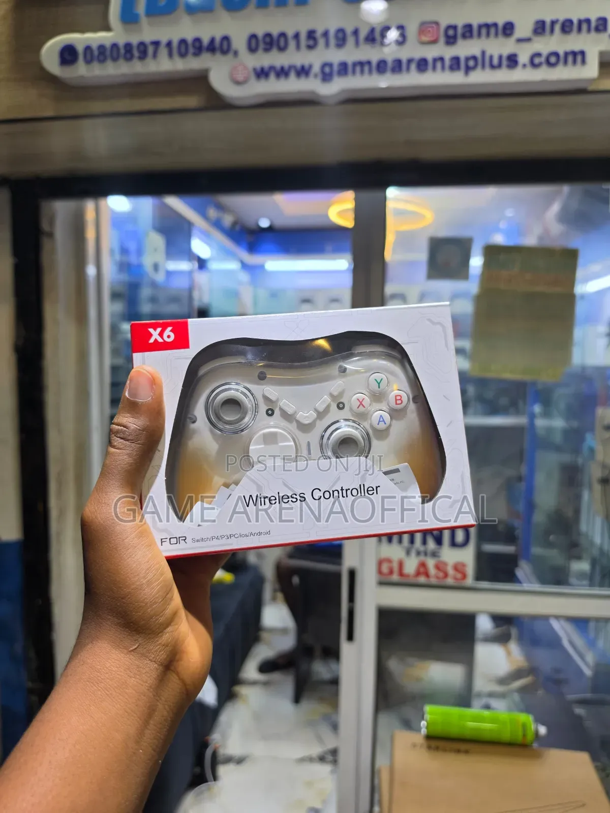 Original X6 Wireless Gamepad – Crystal-Clear Control!