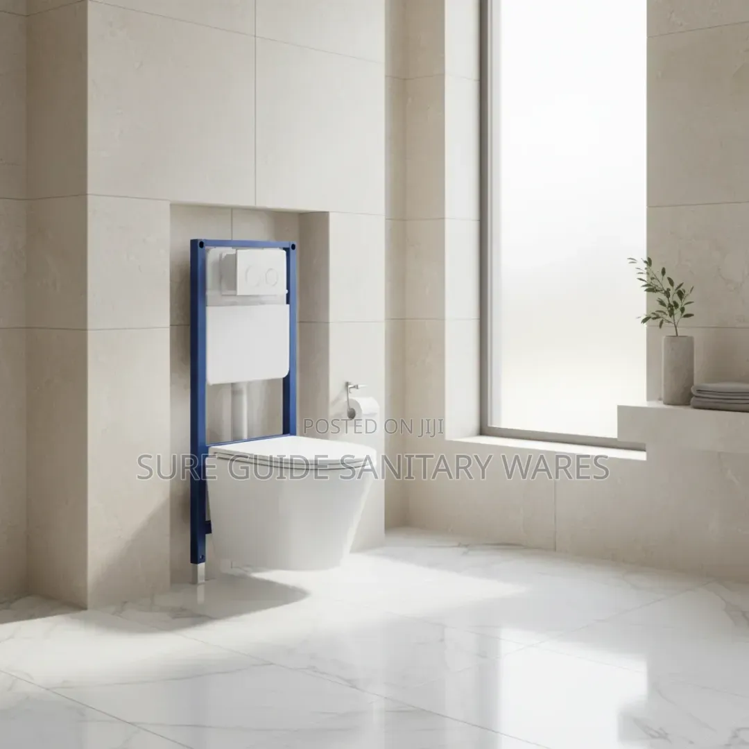 White Concealed Watercloset