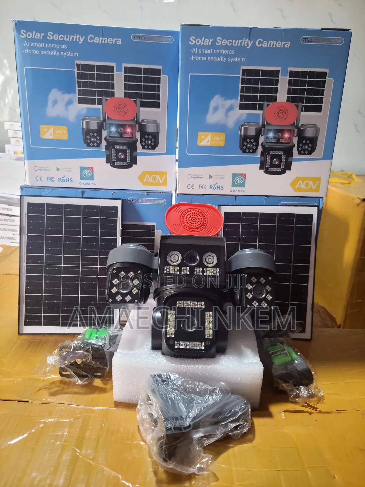 Solar CCTV Camera