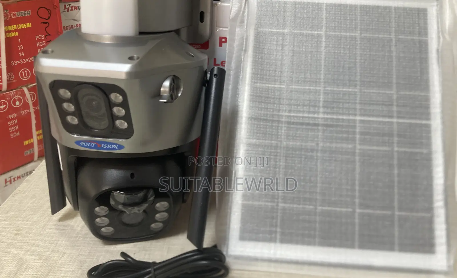 Double Lens Solar PTZ V380pro App