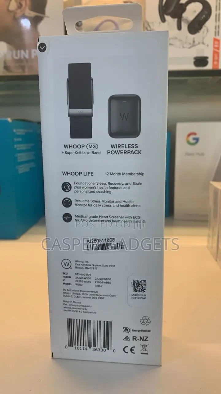 Whoop Life Mg Sensor