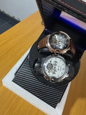 Fully Automatic Cardidasi Leather Wristwatch