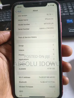 Apple iPhone XR 64 GB Red