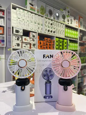 Led Digital Display Handheld Fan